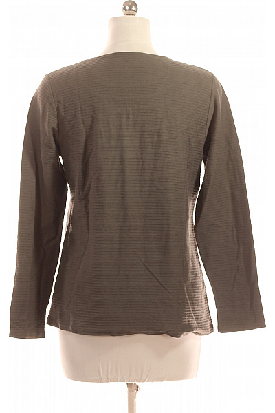 Lascana Jednoduché Dámské Tričko Zelené Vel. 40/42