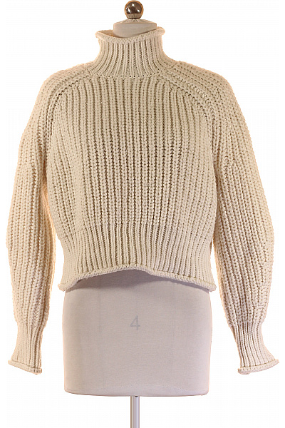 Dámský Svetr Stříbrný Vel. S