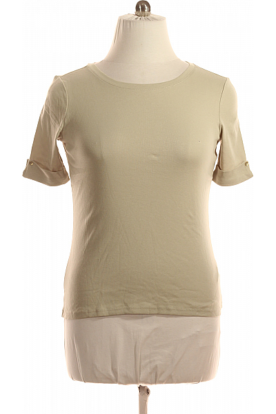 Dámské Tričko Zelené Esprit