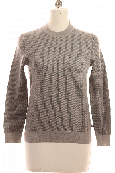 Hugo Boss Dámský Pulovr Vlněný Šedý Vel. L