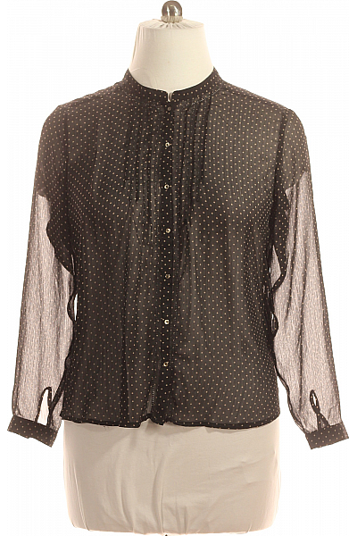 Tara M Vzorovaná Dámská Košile Černá Vel. L