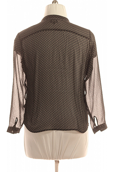 Tara M Vzorovaná Dámská Košile Černá Vel. L