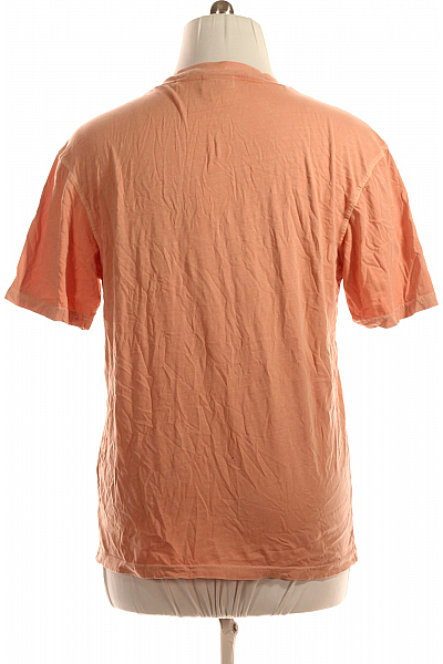 Pánské Tričko Oranžové Hugo Boss Vel. L