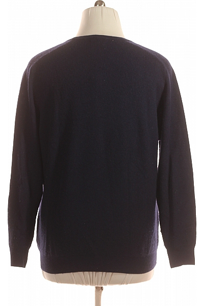 Pánský Svetr Se Vzorem Modrý