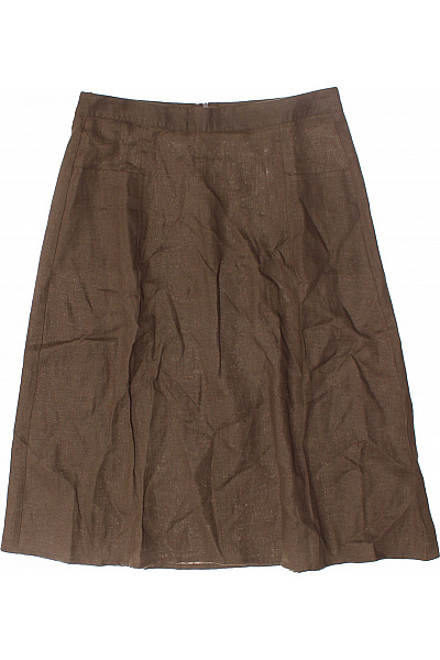 Cartoon Sukně Lněná Zelená Vel. 36