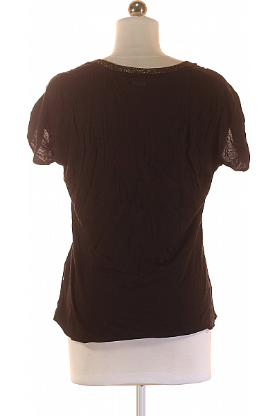 Dámské Tričko Černé Hugo Boss Vel. S