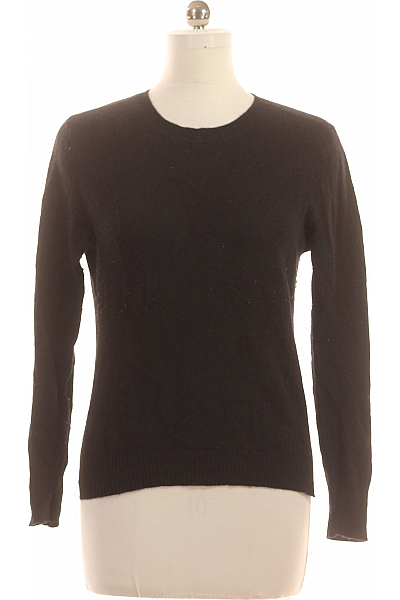 Dámský Svetr Kašmírový Černý Vel. 40