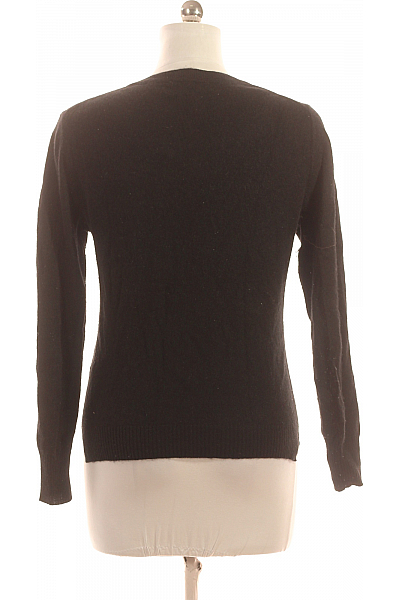 Dámský Svetr Kašmírový Černý Vel. 40