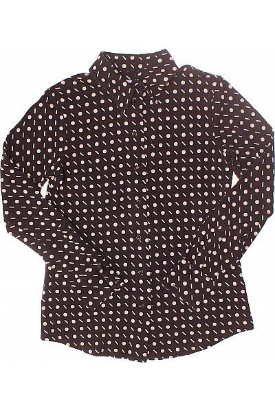 Vzorovaná Dámská Košile Černobílá Seidensticker Vel. 34