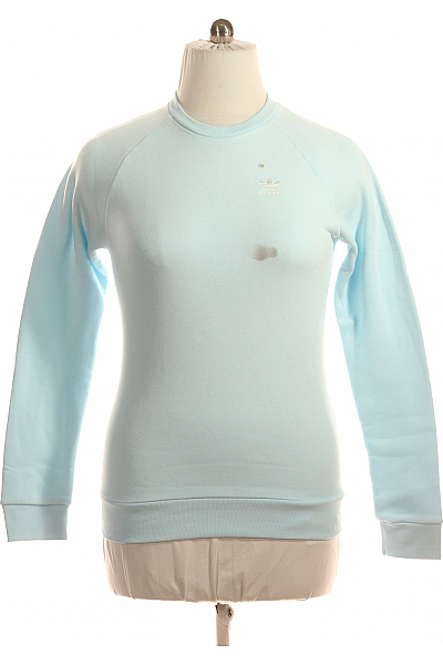 ADIDAS Sportovní Pánská Mikina Modrá Vel. XS