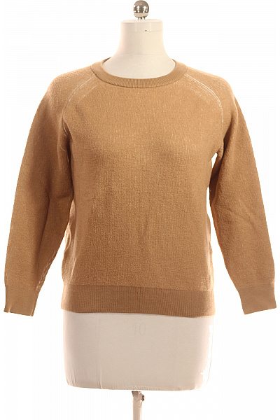 Hugo Boss Dámská Mikina Bez Zapínání Hnědá Vel. L