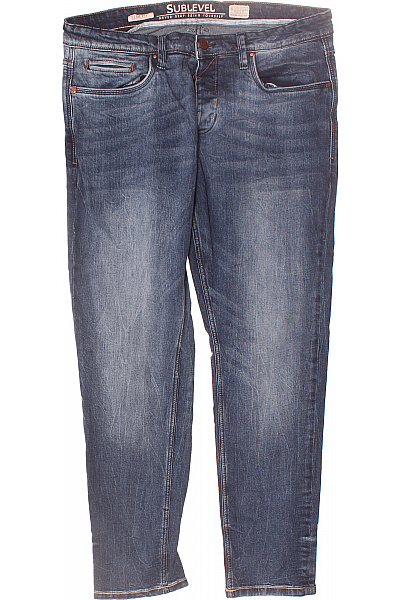 Pánské Džíny Modré Vel. 34/32