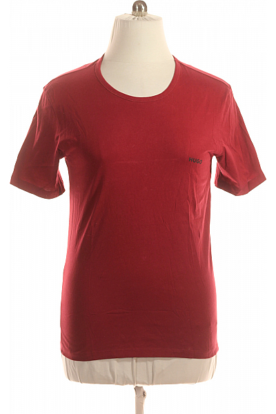 Hugo Boss Pánské Tričko Vínová Vel. XL