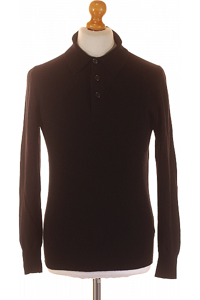 Pánský Pulovr Kašmírový Černý