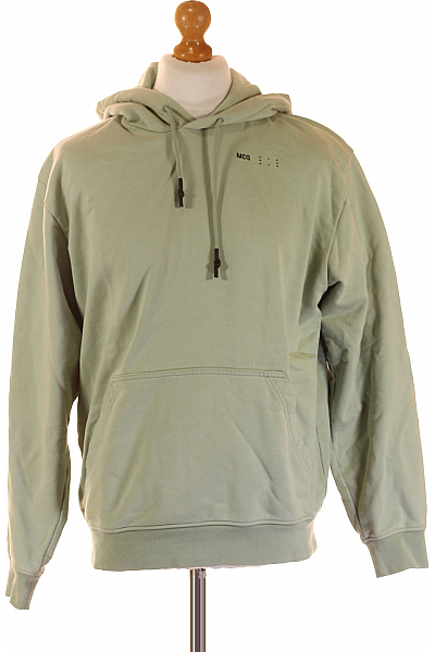 McQ Pánská Mikina Bez Zapínání Zelená Second hand Vel. M