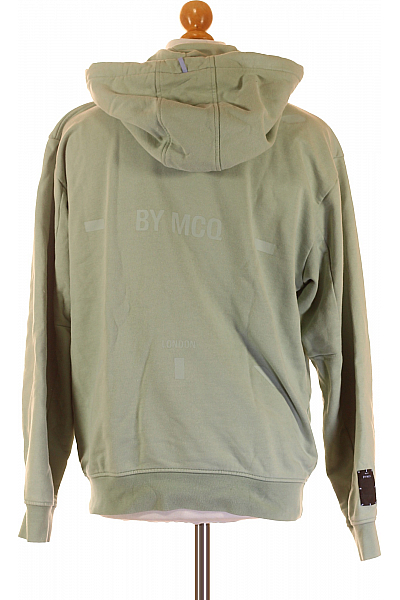 McQ Pánská Mikina Bez Zapínání Zelená Second hand Vel. M