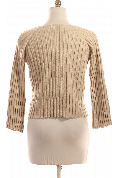 OH APRIL Dámský Svetr Vlněný Béžový Vel. L