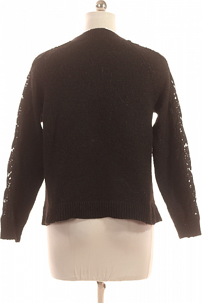 Dámský Pulovr Černý VERO MODA Second hand Vel. M