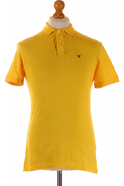 HACKETT Pánské Tričko S Límečkem Žluté Vel. S