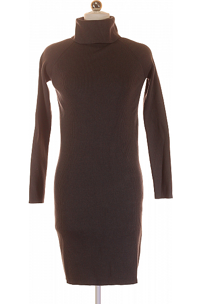  Šaty Pletené Šedé COMMA Vel. 34