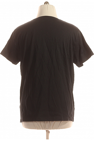 Pánské Tričko s Potiskem Černé GANT