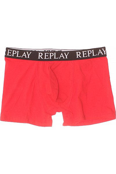 Pánské Prádlo Červené REPLAY Second Hand Vel. L
