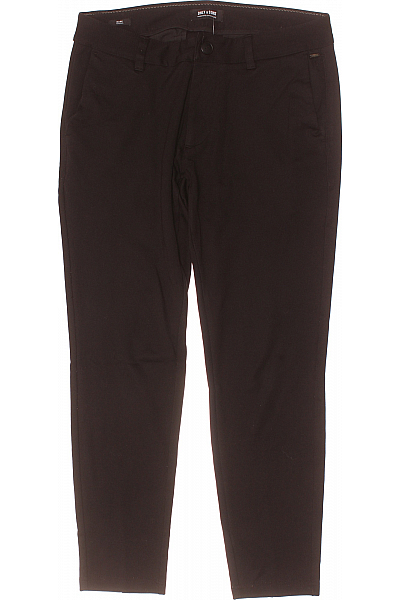 ONLY & SONS Pánské Chino Kalhoty Černé Second Hand Vel. 30/30