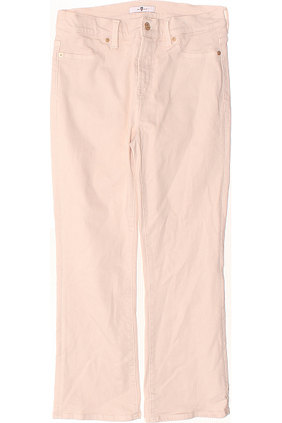 7 For All Mankind Boyfriend Dámské Džíny Béžové Vel. 29