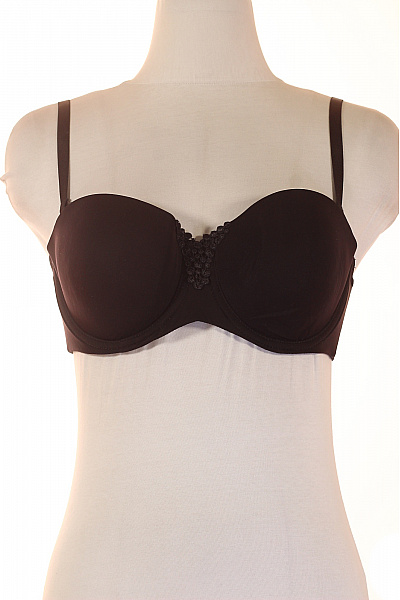 VIANIA Dámská podprsenka bez ramínek hladká krajková Velikost 85B | VIANIA | obrázek 2