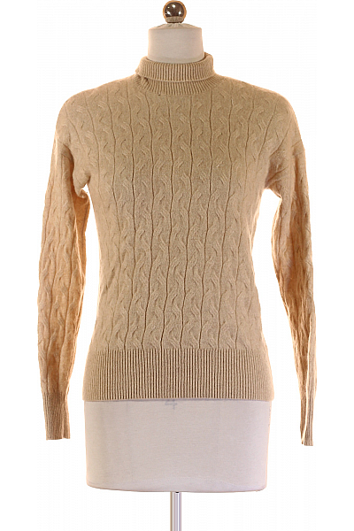 Dámský Rolák Kašmírový Hnědý Vel. S