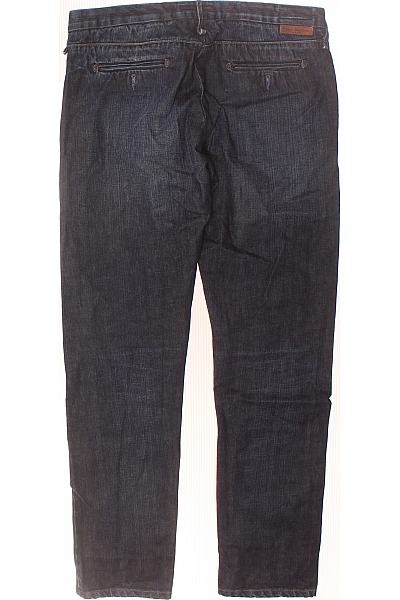 TELA Pánské Rovné Džíny Modré Second hand Vel. 50