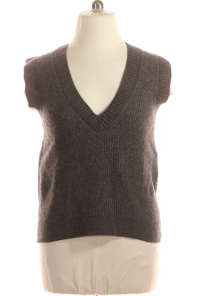 S.OLIVER Dámská Vesta Vlněná Šedá Vel. 44