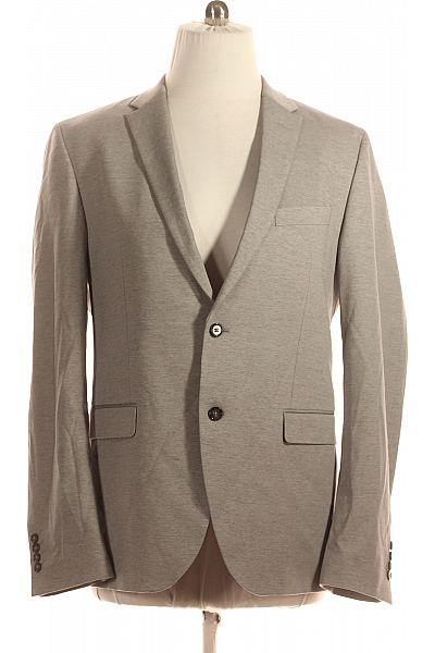 Pánské Sako Šedé PIERRE CARDIN Second Hand