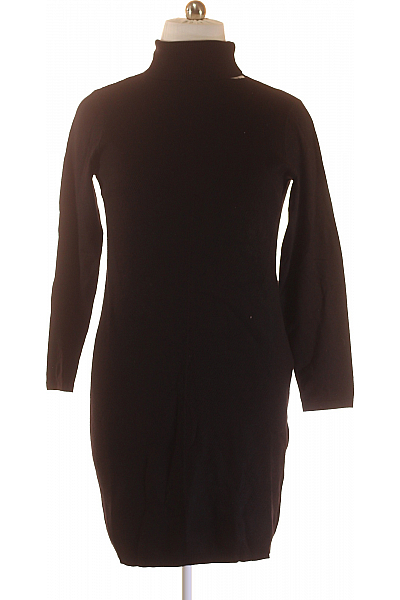  Šaty Pletené Černé COMMA Vel. 46