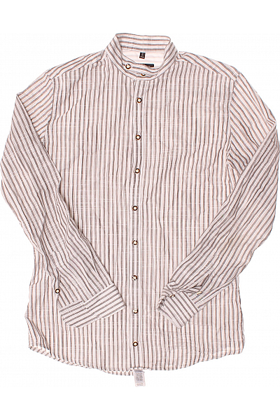 Vzorovaná Pánská Košile Šedá Vel. M