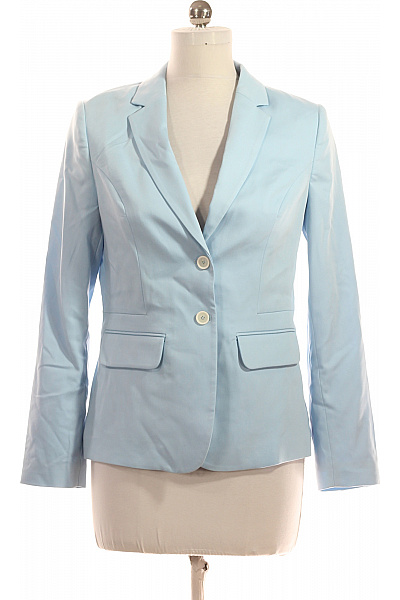 MORE & Společenské Dámské Sako Modré Vel. 38