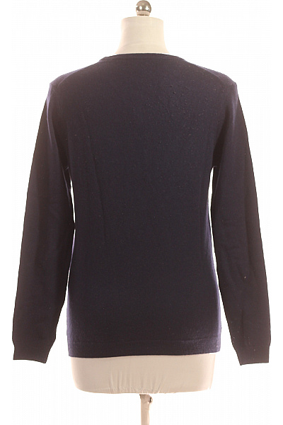 Dámský Svetr Hedvábný Modrý Second hand