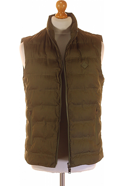 Zimní Pánská Vesta Zelená HACKETT Vel. M