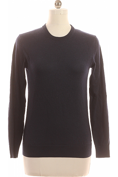 Dámský Pulovr Vlněný Modrý DSTREZZED Vel. M