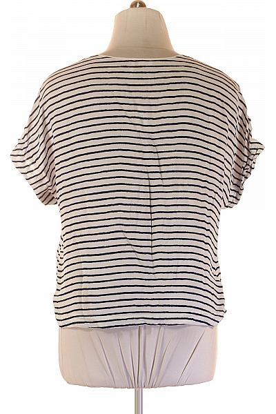 S.OLIVER Dámské Tričko s Potiskem Modré Vel. 44