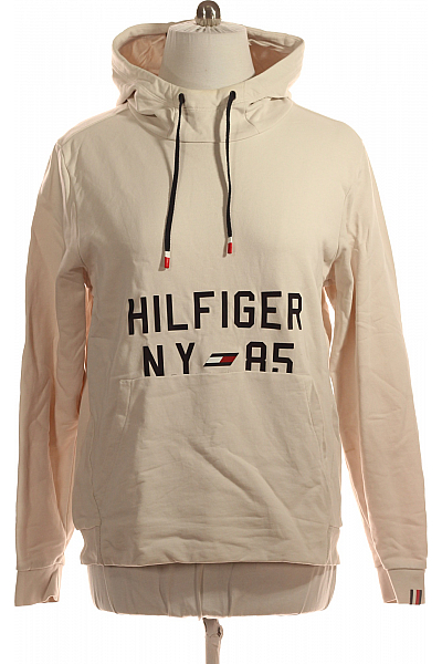 Pánská Mikina Bez Zapínání Béžová TOMMY HILFIGER Vel. XXL