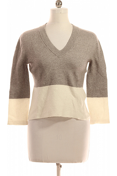 GERRY WEBER Dámský Pulovr Vlněný Šedý Vel. 38