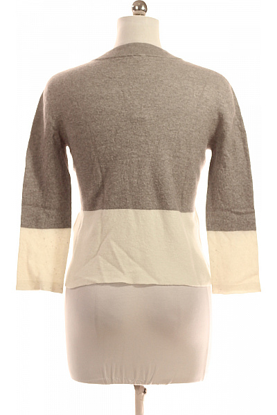 GERRY WEBER Dámský Pulovr Vlněný Šedý Vel. 38