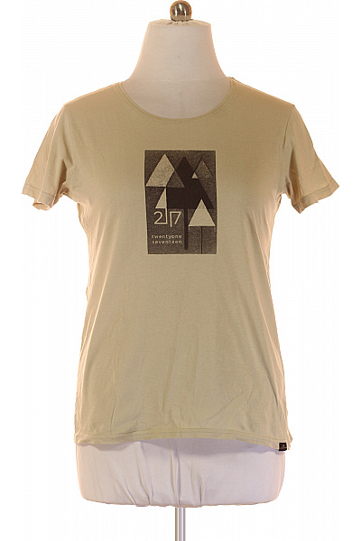 Dámské Tričko s Potiskem Zelené Vel. XL