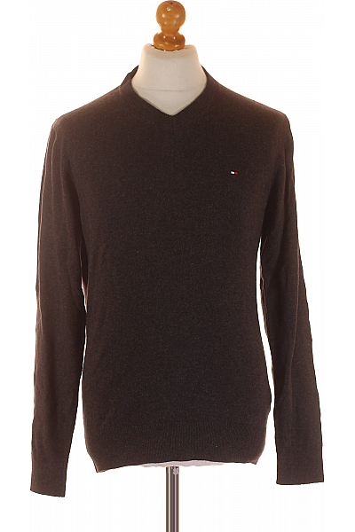 Pánský Pulovr Šedý TOMMY HILFIGER Vel. S