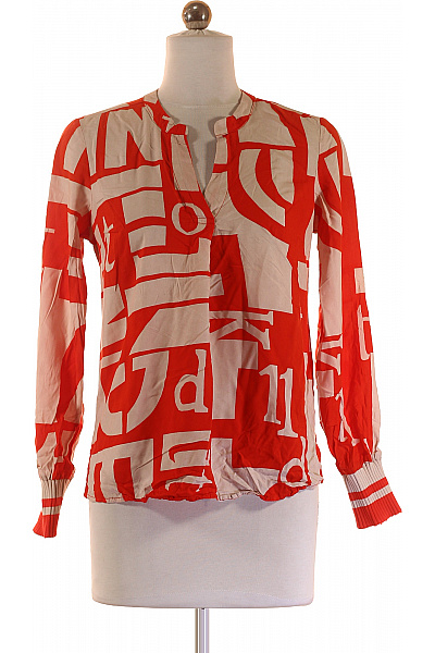 Emily Van Den Bergh Vzorovaná  Halenka Červená Vel. 34