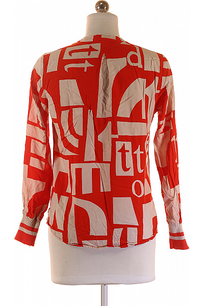 Emily Van Den Bergh Vzorovaná  Halenka Červená Vel. 34