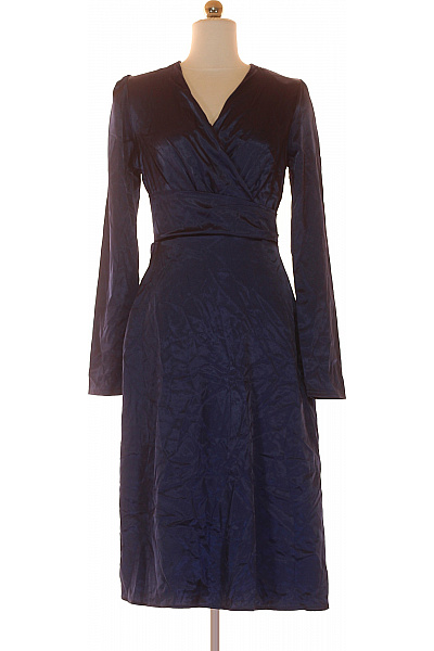  Šaty s Rozparkem Modré TFNC