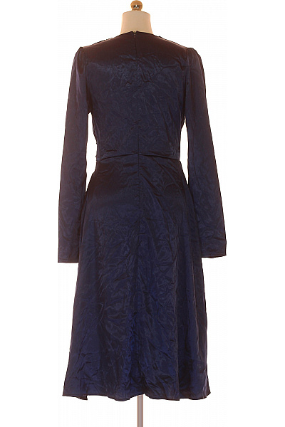  Šaty s Rozparkem Modré TFNC