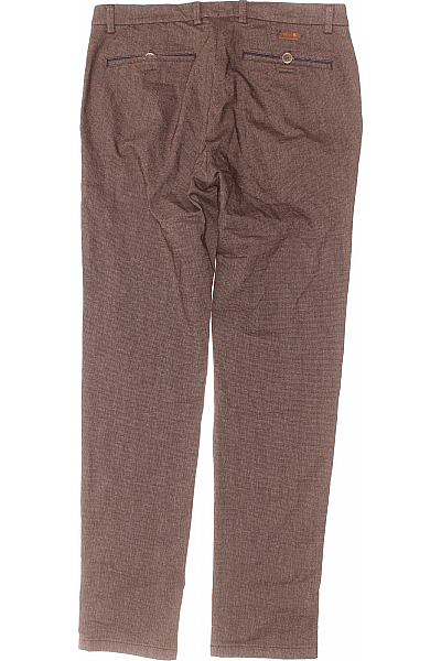 Bugatti Pánské Chino Kalhoty Hnědé